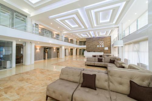 Empfangshalle, Apart Hotel 92/2 in Karagandy Empfangshalle, Apart Hotel 92/2 in Karagandy
