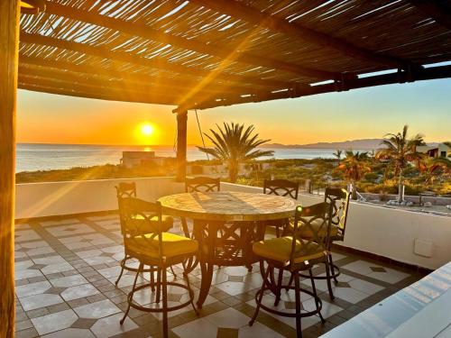 balkon/terras, Casa El Sargento Finisterra in El Sargento balkon/terras, Casa El Sargento Finisterra in El Sargento