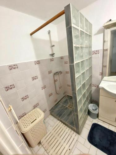 Kylpyhuone, Appartement moderne à Schoelcher 40 m² avec piscine partagée (Appartement moderne a Schoelcher 40 m² avec piscine partagee) in Schœlcher Kylpyhuone, Appartement moderne à Schoelcher 40 m² avec piscine partagée (Appartement moderne a Schoelcher 40 m² avec piscine partagee) in Schœlcher