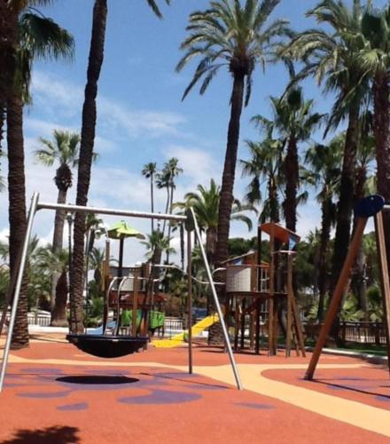 Playground, La Baume La Palmeraie Camping Resort in Capitou Playground, La Baume La Palmeraie Camping Resort in Capitou