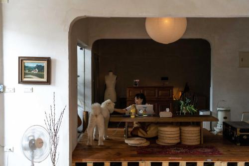 Shared lounge/TV area, The peaceful village 小和 in Shoufeng Township Shared lounge/TV area, The peaceful village 小和 in Shoufeng Township