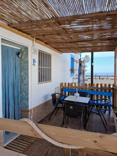 A szálláshely kívülről, La casita salinera in Cabo de Gata A szálláshely kívülről, La casita salinera in Cabo de Gata