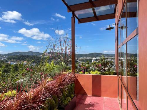 Balcony/terrace, The Pink Boutique Hotel in Dalat Balcony/terrace, The Pink Boutique Hotel in Dalat