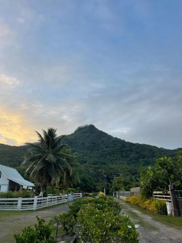 Kilátás, Fare Hoa Moorea in Farehau Kilátás, Fare Hoa Moorea in Farehau