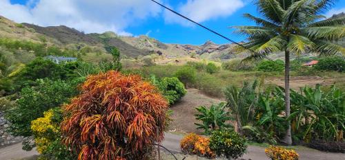 View, Tatamai in Marquesas Islands View, Tatamai in Marquesas Islands