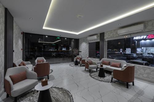 Lobby, XYZ Hotel King Fahad Road in Al Aqiq Lobby, XYZ Hotel King Fahad Road in Al Aqiq