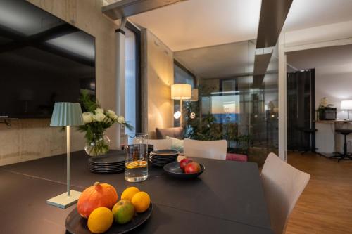 صالة مشتركة/ منطقة التلفزيون, Apartment "Little Manhattan" - Business-27 qm-ruhig-Parkplatz-Arbeitsplatz-Aussicht in ليونبيرج صالة مشتركة/ منطقة التلفزيون, Apartment "Little Manhattan" - Business-27 qm-ruhig-Parkplatz-Arbeitsplatz-Aussicht in ليونبيرج