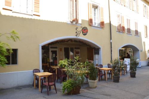 This photo about Lake-front spacious flat in Nyon shared on HyHotel.com