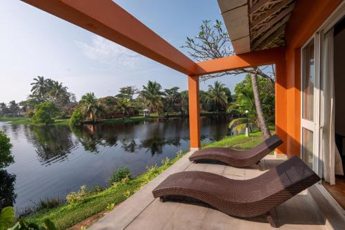 Kilátás, Club Palm Bay Hotel in Marawila Kilátás, Club Palm Bay Hotel in Marawila