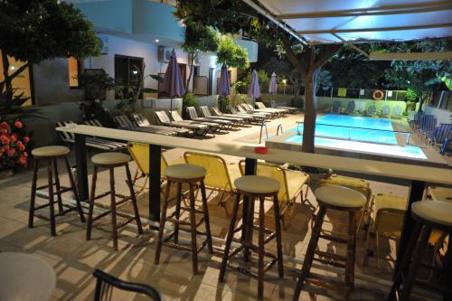 Balcony/terrace, Anseli Hotel in Petaloudes Balcony/terrace, Anseli Hotel in Petaloudes