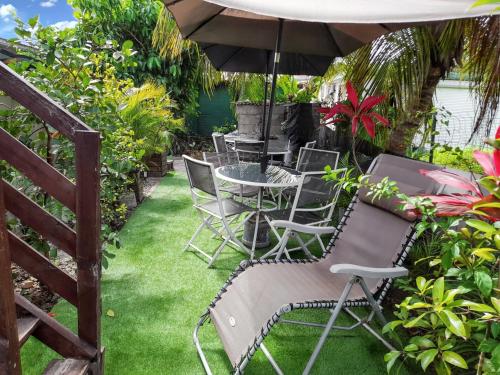 Terraza/balcón, Appartement charmant à Sainte-Rose de 40 m² avec piscine (Appartement charmant a Sainte-Rose de 40 m² avec piscine) in Sainte Rose Terraza/balcón, Appartement charmant à Sainte-Rose de 40 m² avec piscine (Appartement charmant a Sainte-Rose de 40 m² avec piscine) in Sainte Rose