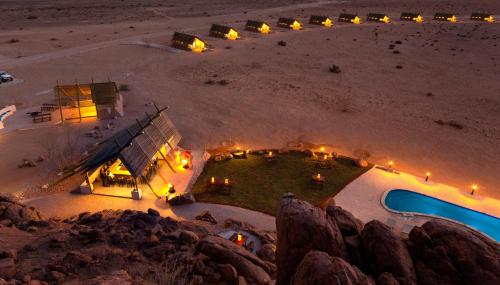 Vista exterior, Desert Quiver Camp in Sesriem Vista exterior, Desert Quiver Camp in Sesriem