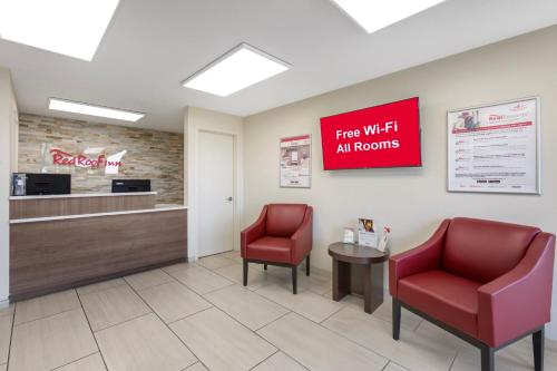 Előcsarnok, Red Roof Inn Tucson South - Airport near Pima Űrmúzeum Előcsarnok, Red Roof Inn Tucson South - Airport near Pima Űrmúzeum