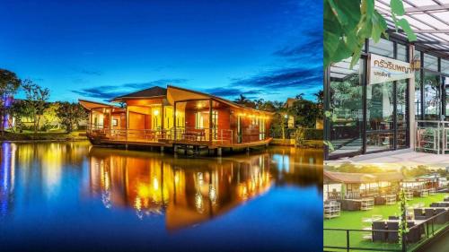 Boat House Boutique Riverside in นครชัยศรี Boat House Boutique Riverside in นครชัยศรี