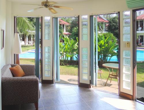 발코니/테라스, 망고 스파 컨트리 클럽 (Mango Spa Country Club) in 힌 렉 파이 발코니/테라스, 망고 스파 컨트리 클럽 (Mango Spa Country Club) in 힌 렉 파이