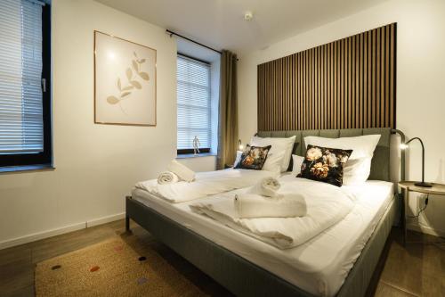 غرف النزلاء, Boardinghaus Grunefeld -W2 - Schone Serviced Apartments - Kuche - Smart TV - P - Premiummatratzen - in Mettingen غرف النزلاء, Boardinghaus Grunefeld -W2 - Schone Serviced Apartments - Kuche - Smart TV - P - Premiummatratzen - in Mettingen