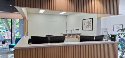 Lobby, Hotel Give in Christchurch Lobby, Hotel Give in Christchurch