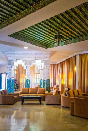 Előcsarnok, Palm's Hotel Club in Erfoud Előcsarnok, Palm's Hotel Club in Erfoud