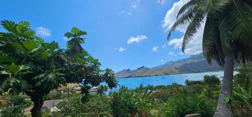 View, Tatamai in Marquesas Islands View, Tatamai in Marquesas Islands