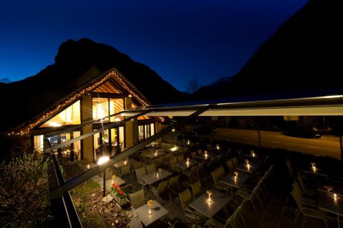 ห้องอาหาร, MyVerzasca Resort Casa Rossa in บริโอเน ห้องอาหาร, MyVerzasca Resort Casa Rossa in บริโอเน