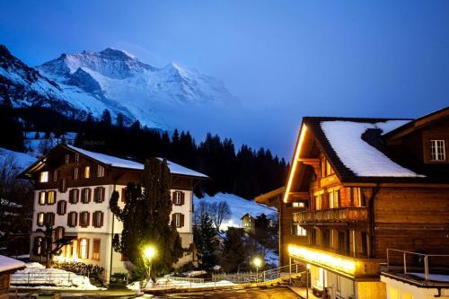 Buitenkant, Hotel Edelweiss in Wengen Buitenkant, Hotel Edelweiss in Wengen