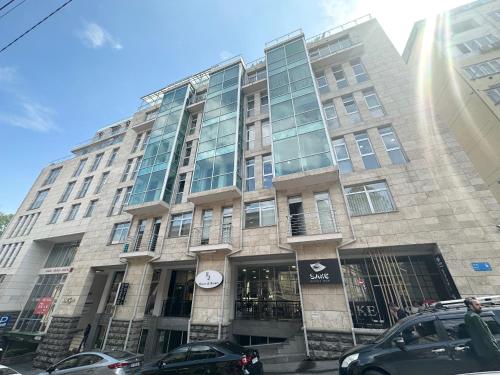 Modern building on Rustaveli Ave