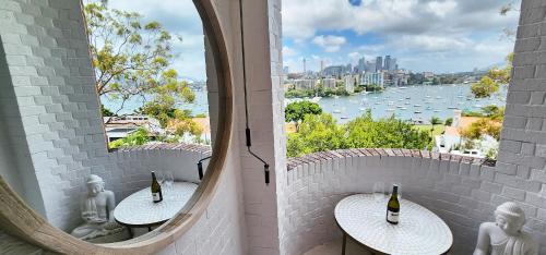 Balkon/terasa, Elegantly Appointed Apartment with Harbour Views in Darling Point Balkon/terasa, Elegantly Appointed Apartment with Harbour Views in Darling Point