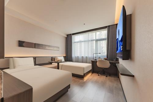 Atour Hotel Shanghai Hongqiao Shuicheng Road near Béke Tér Atour Hotel Shanghai Hongqiao Shuicheng Road near Béke Tér