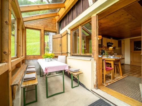 Terraza/balcón, Ferienhaus Rinderer in Sonntag Terraza/balcón, Ferienhaus Rinderer in Sonntag