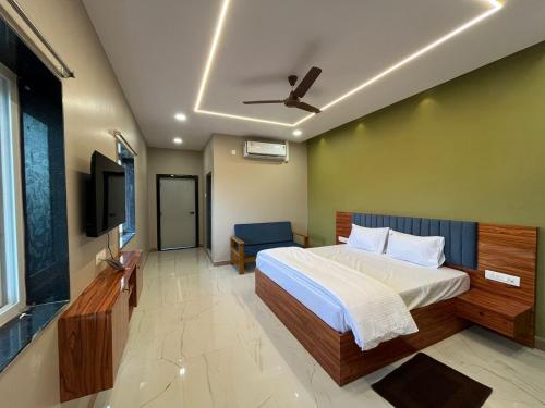 Bed, Rainbow Beach Resorts in Chirala Bed, Rainbow Beach Resorts in Chirala