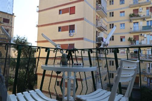 Balcony/terrace, Milly's House in Arenella Balcony/terrace, Milly's House in Arenella