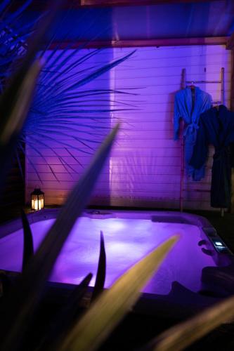 Hot tub, Logement romantique avec jacuzzi privatif in La Judee Hot tub, Logement romantique avec jacuzzi privatif in La Judee