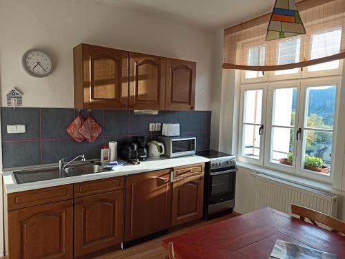 Kitchen, Apartman u Mlsneho medveda in Becov nad Teplou Kitchen, Apartman u Mlsneho medveda in Becov nad Teplou