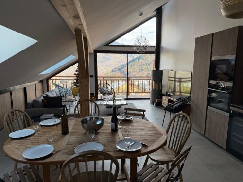 Chalet Chaumiere in Les Allues Chalet Chaumiere in Les Allues