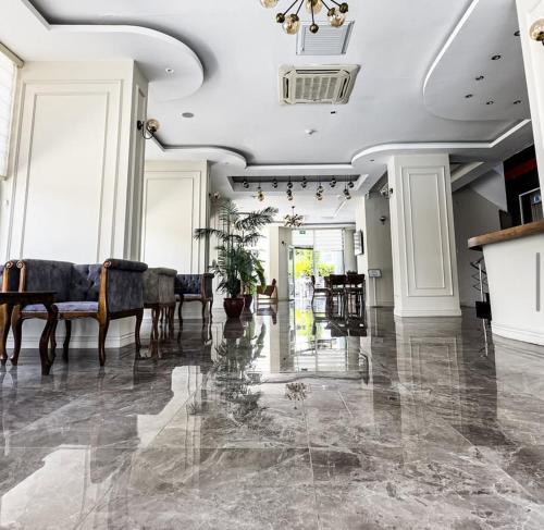 大堂, Aurasia Sea Side Hotel in 馬爾馬里斯鎮 大堂, Aurasia Sea Side Hotel in 馬爾馬里斯鎮