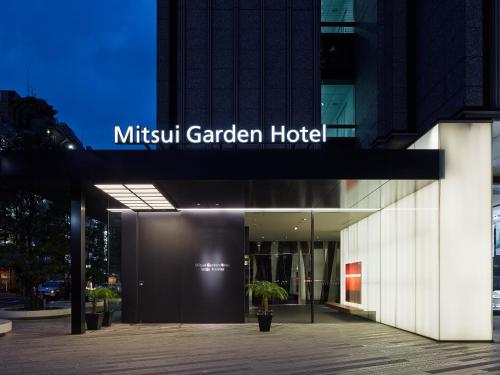 Exterior view, Mitsui Garden Hotel Ginza Premier in Tokyo Exterior view, Mitsui Garden Hotel Ginza Premier in Tokyo