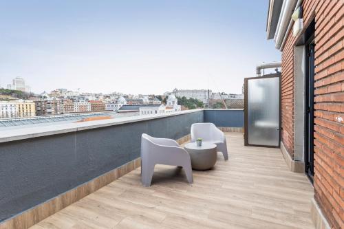 Erkély/terasz, Hotel Acta Madfor in Moncloa Erkély/terasz, Hotel Acta Madfor in Moncloa