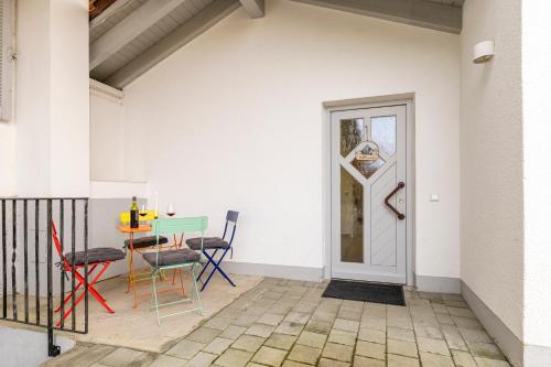 Erkély/terasz, Ferienwohnung B2 in Villingen-Schwenningen Városközpont Erkély/terasz, Ferienwohnung B2 in Villingen-Schwenningen Városközpont