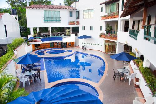 Swimming pool, Hotel Monchuelo Spa in San Gil Swimming pool, Hotel Monchuelo Spa in San Gil