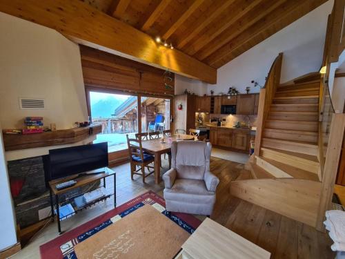 Spacious apartment with terrace in Nendaz City Center Spacious apartment with terrace in Nendaz City Center