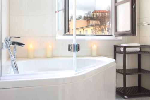 Baño, Atrium Apartments in Brno City Center Baño, Atrium Apartments in Brno City Center