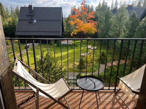 Erkély/terasz, Slow Tatry Boutique Resort&SPA in Cyrhla Erkély/terasz, Slow Tatry Boutique Resort&SPA in Cyrhla