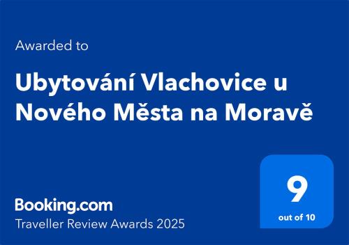 Ubytování Vlachovice u Nového Města na Moravě (Ubytovani Vlachovice u Noveho Mesta na Morave) in วลาโชวิช Ubytování Vlachovice u Nového Města na Moravě (Ubytovani Vlachovice u Noveho Mesta na Morave) in วลาโชวิช