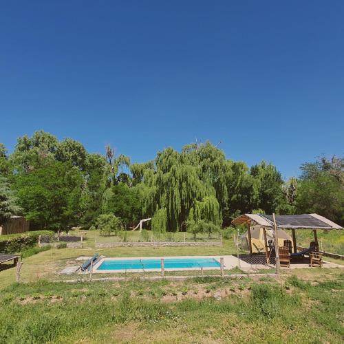 Úszómedence, Rancho Por Fin in Barreal Úszómedence, Rancho Por Fin in Barreal