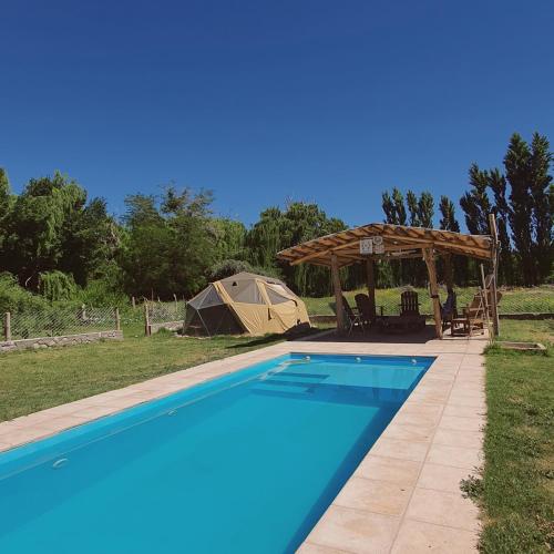 Úszómedence, Rancho Por Fin in Barreal Úszómedence, Rancho Por Fin in Barreal