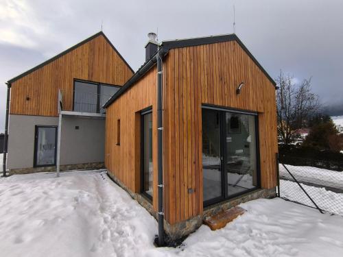 A szálláshely kívülről, Tiny House Stříbrnice (Tiny House Stribrnice) in Stare Mesto Pod Sneznikem A szálláshely kívülről, Tiny House Stříbrnice (Tiny House Stribrnice) in Stare Mesto Pod Sneznikem