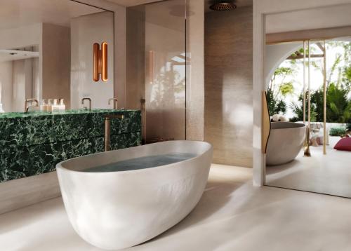 Fürdőszoba, Destino Pacha Resort in Santa Eularia des Riu Fürdőszoba, Destino Pacha Resort in Santa Eularia des Riu