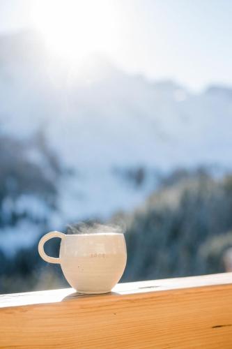 Erkély/terasz, Alpennest Arosa in Arosa Erkély/terasz, Alpennest Arosa in Arosa