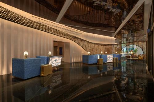 Lobby, W Macau - Studio City near Hac Sa (Black Sand) Beach Lobby, W Macau - Studio City near Hac Sa (Black Sand) Beach