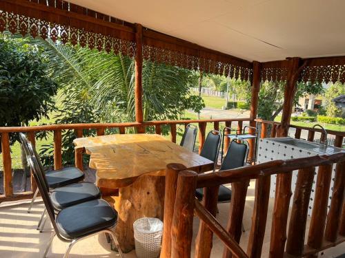 Balcony/terrace, Sor Boutique Resort Chiangrai in San Sai Balcony/terrace, Sor Boutique Resort Chiangrai in San Sai
